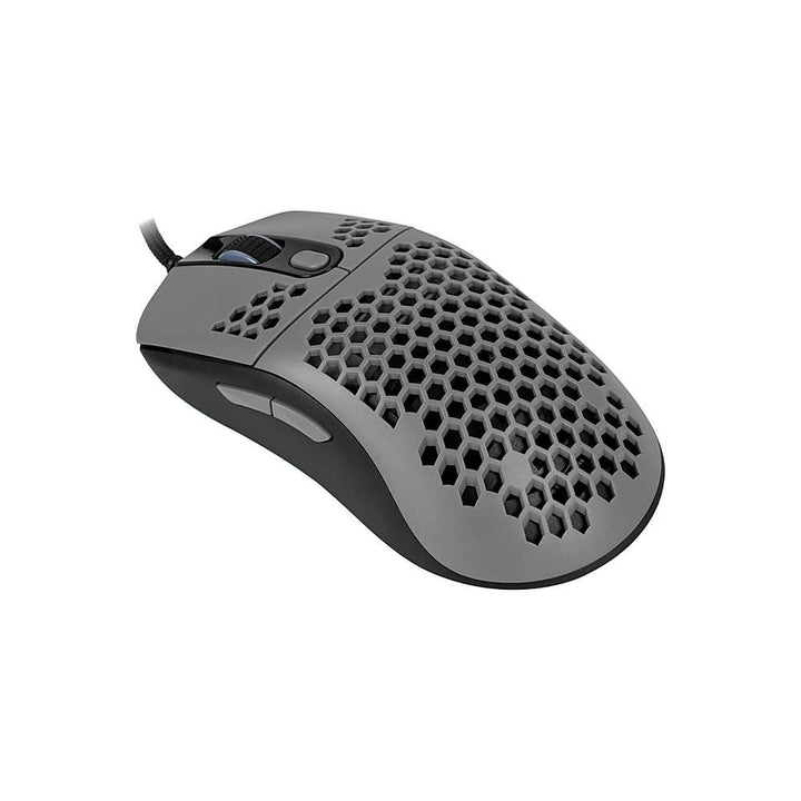 Arozzi - Favo AZ-FAVO-BKGY Lightweight Wired Optical Gaming Mouse - Gray_2