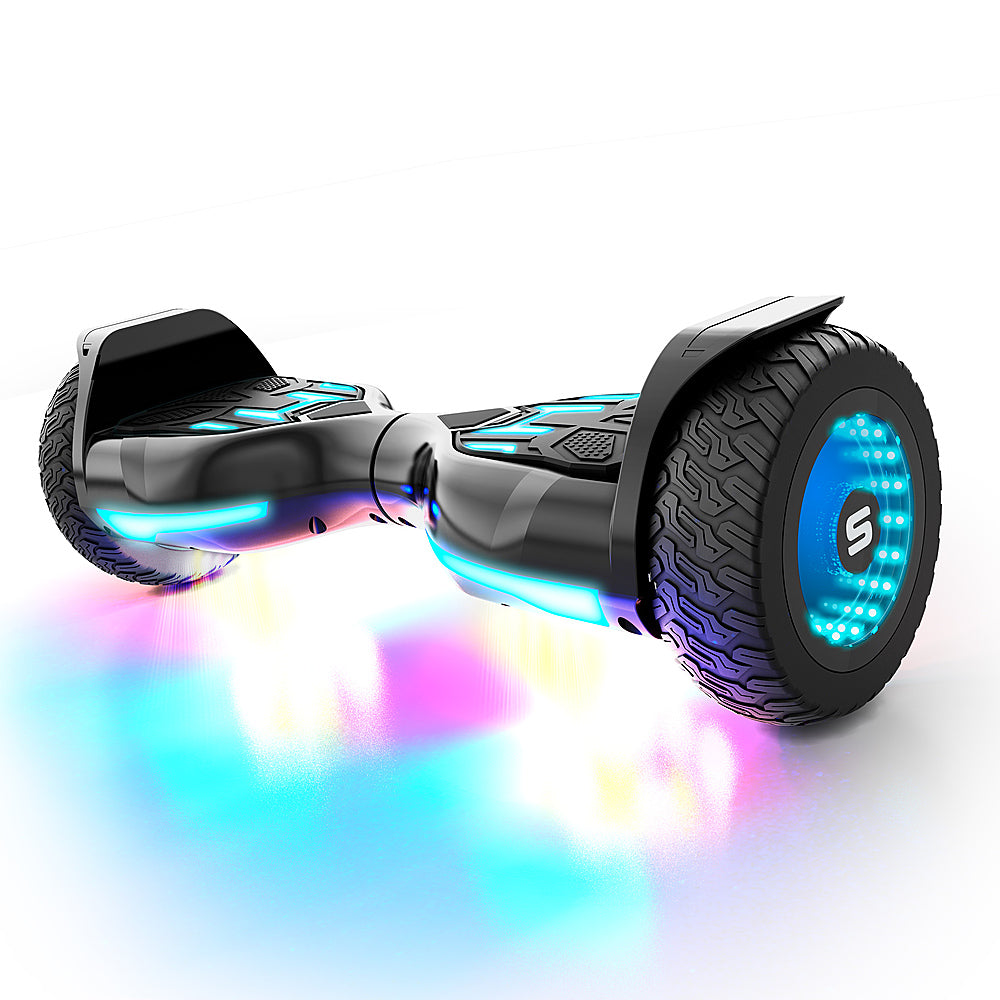 Swagtron - SWAGBOARD WARRIOR XL Off-Road Bluetooth Hoverboard - Black_1
