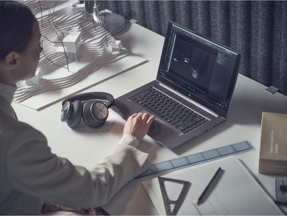 Bang & Olufsen - Beoplay Portal Xbox Wireless Noise Cancelling Over-the-Ear Headphones - Grey Mist_1