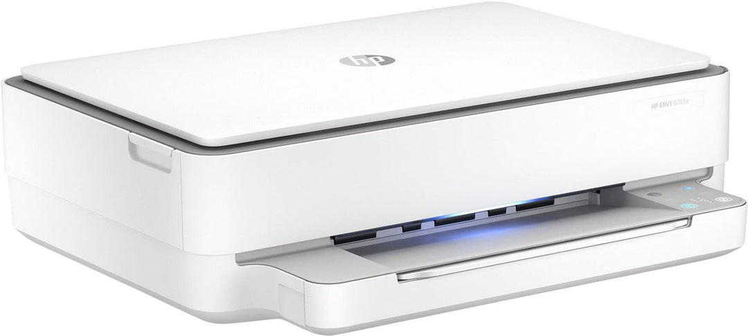 HP - ENVY 6055e Wireless Inkjet Printer with 6 months of Instant Ink Included with HP+ - White_1