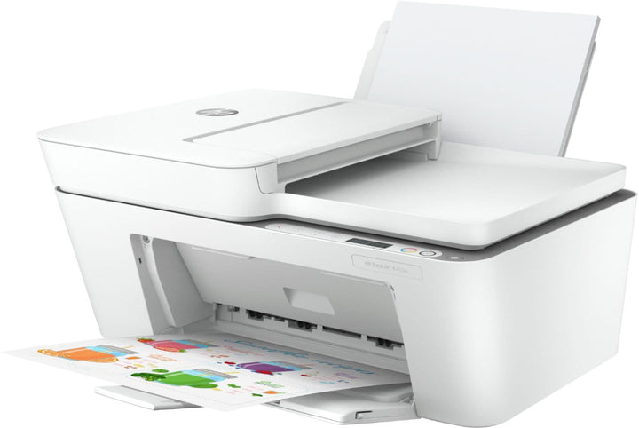 HP - DeskJet 4155e Wireless All-In-One Inkjet Printer with 6 months of Instant Ink Included with HP+ - White_6