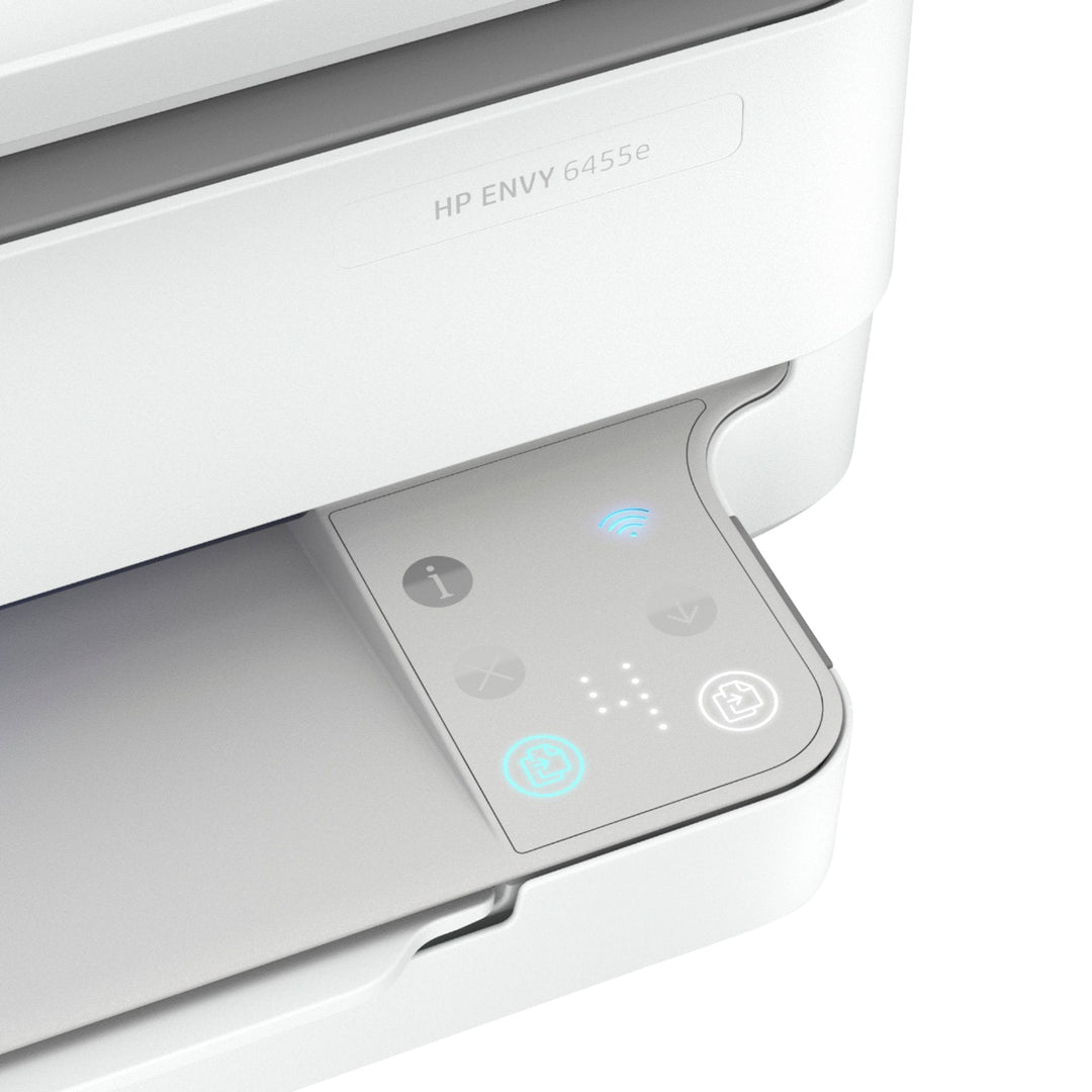 HP - ENVY 6455e Wireless All-In-One Inkjet Printer with 6 months of Instant Ink Included with HP+ - White_11