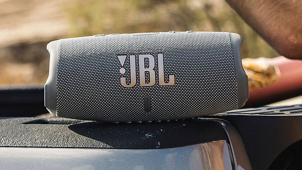 JBL - CHARGE5 Portable Waterproof Speaker with Powerbank - Gray_6