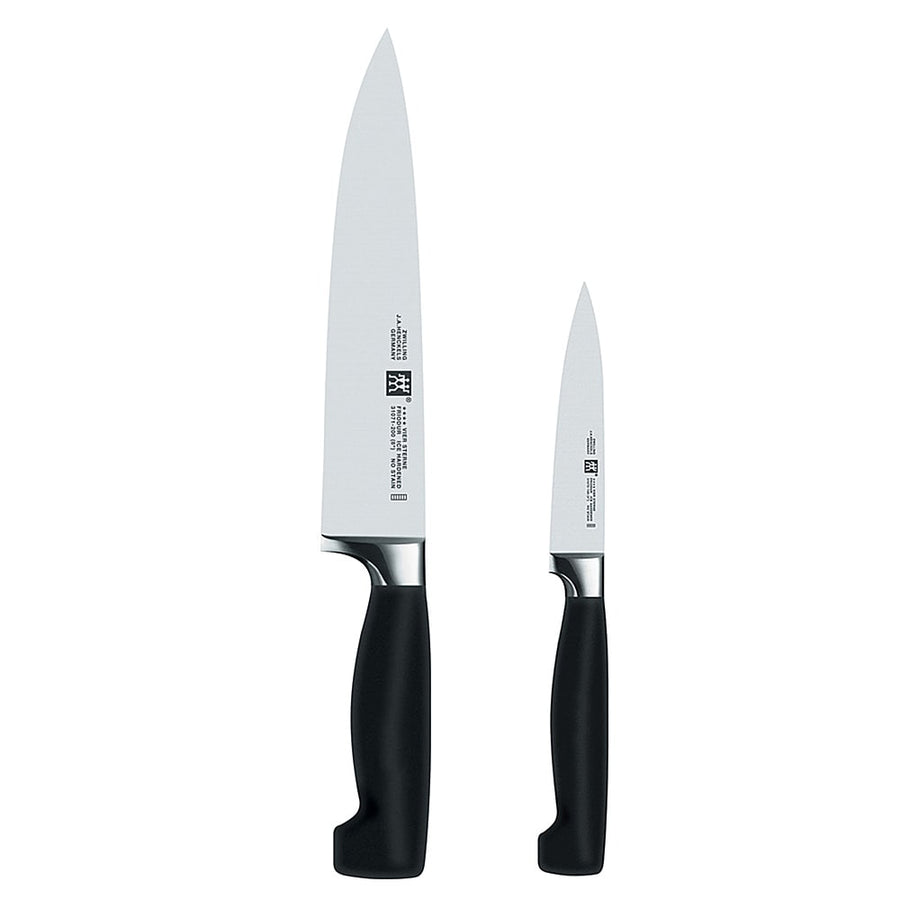 ZWILLING - Four Star 2-pc "The Must Haves" Knife Set - Black_0