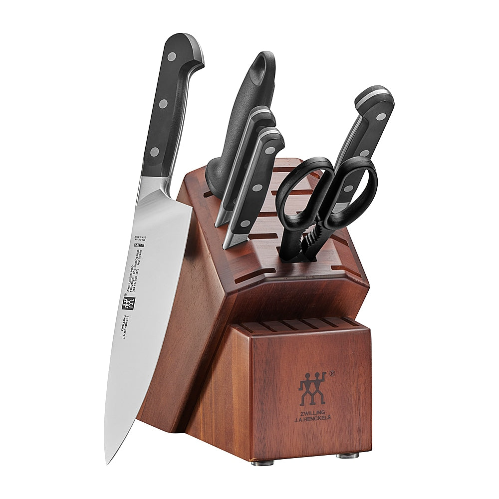 ZWILLING Pro 7-pc Knife Block Set - Black_0