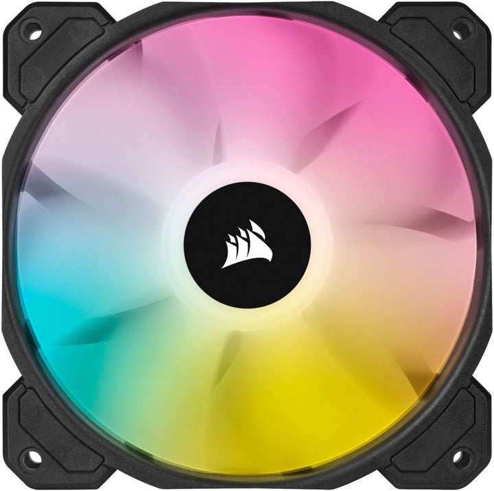 CORSAIR - iCUE SP120 RGB ELITE Performance 120mm PWM Triple Fan Kit with iCUE Lighting Node CORE - Black_11