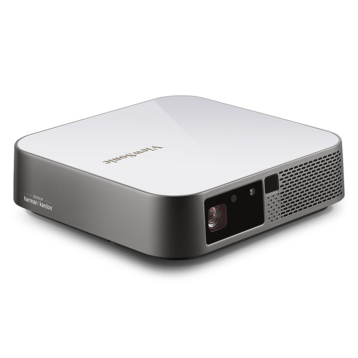 ViewSonic - M2e Portable Smart DLP LED Projector - Silver_3