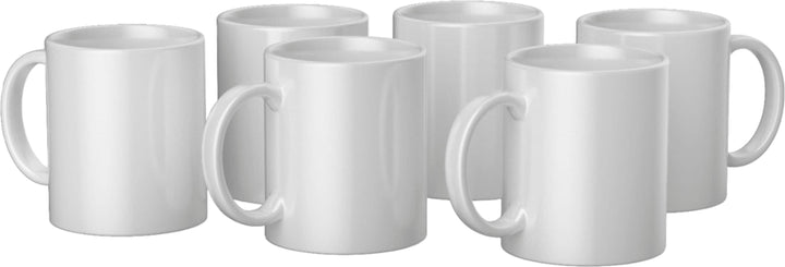 Cricut - Ceramic Mug Blank 12 oz/340 ml (6 ct) - White_0