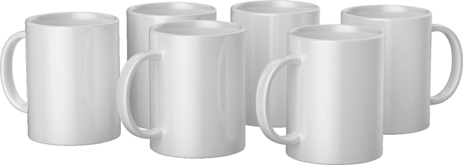 Cricut - Ceramic Mug Blank 15 oz/425 ml (6 ct) - White_0