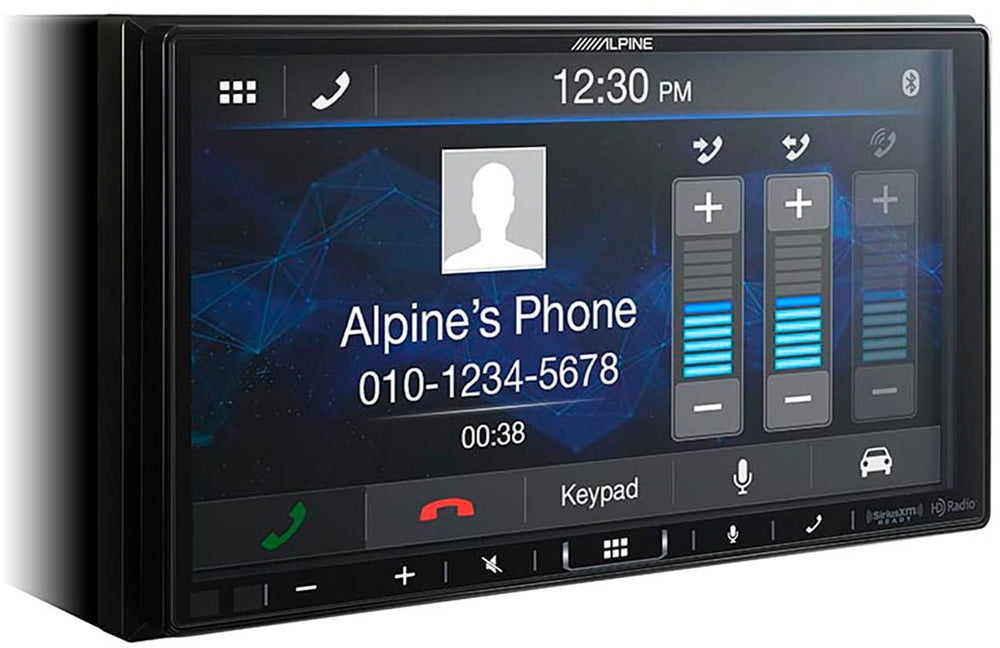 Alpine - 7" Shallow Chassis Multimedia Receiver - Black_1