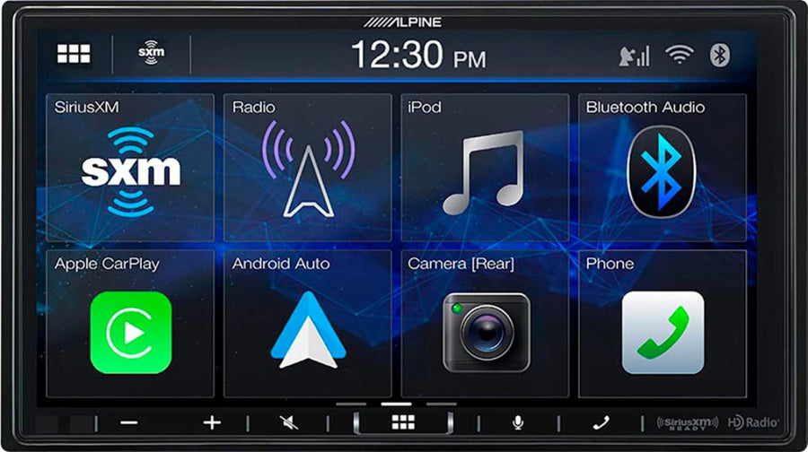 Alpine - 7" Shallow Chassis Multimedia Receiver - Black_0