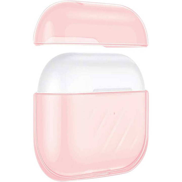 SaharaCase - Hybrid Flex Series Case for Apple AirPods 3 (3rd Generation) - Transparent Pink_2