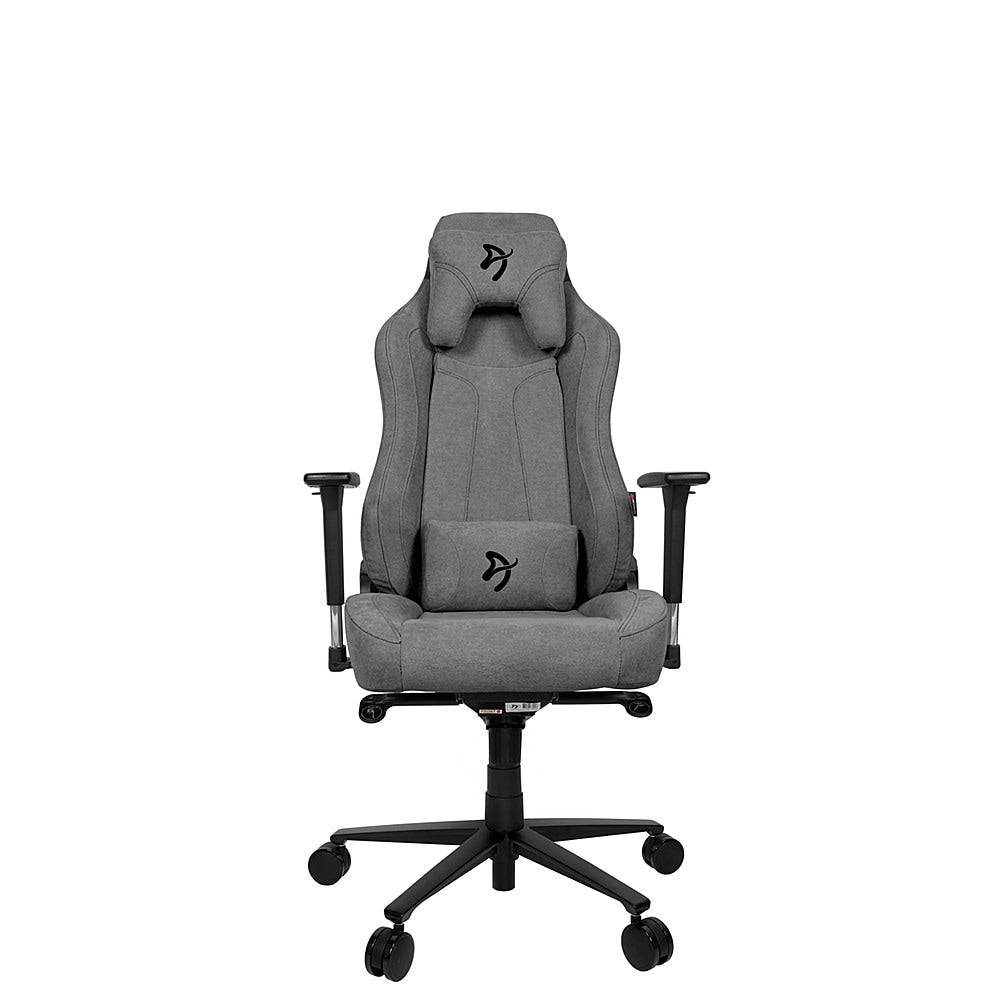 Arozzi - Vernazza Premium Soft Fabric Ergonomic Office/Gaming Chair - Ash_8