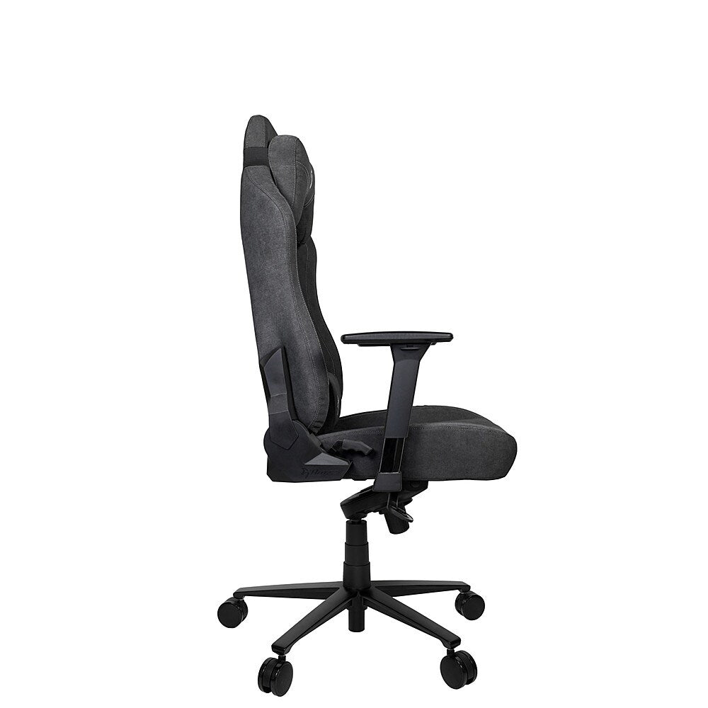 Arozzi - Vernazza Premium Soft Fabric Ergonomic Office/Gaming Chair - Dark Grey_10