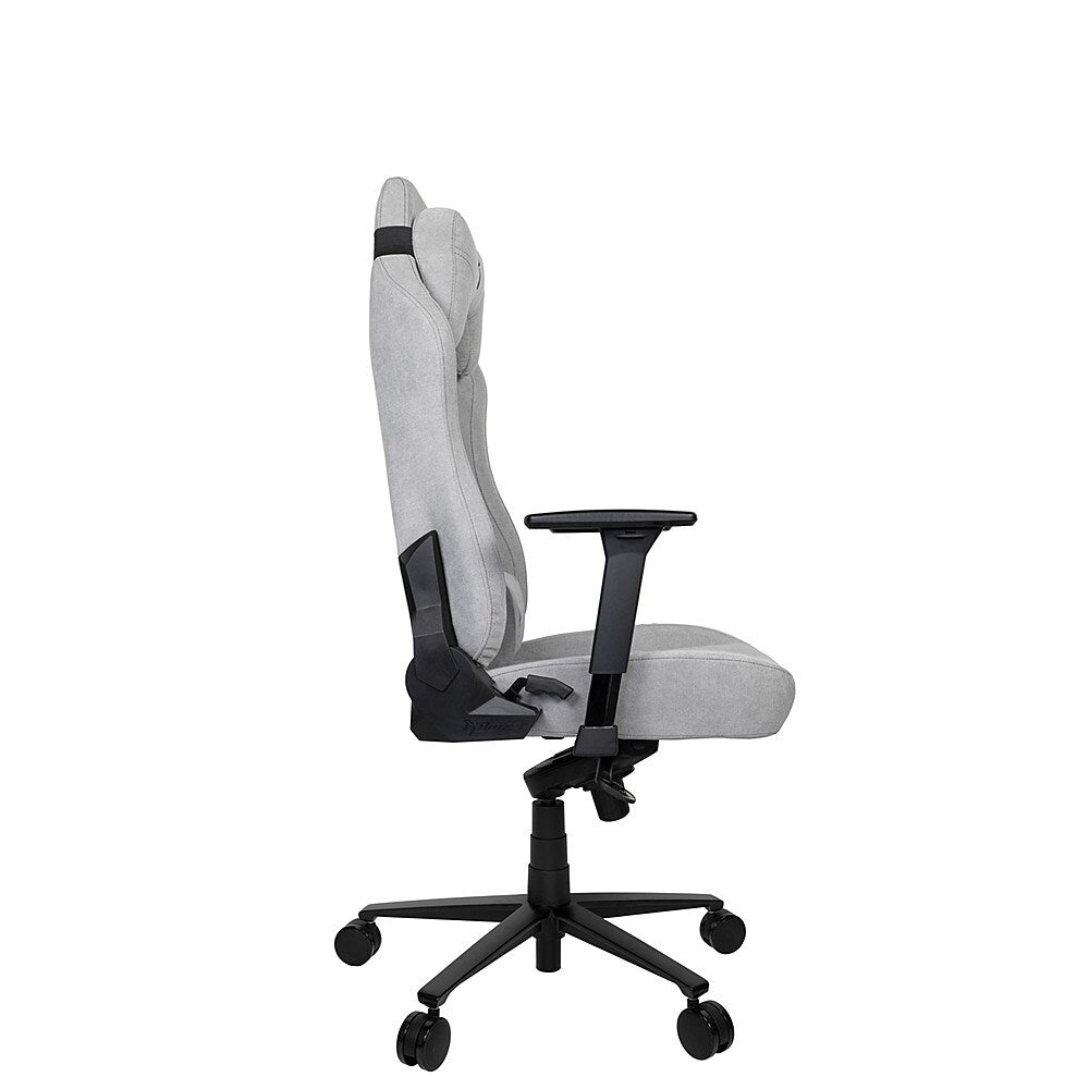 Arozzi - Vernazza Premium Soft Fabric Ergonomic Office/Gaming Chair - Light Grey_11