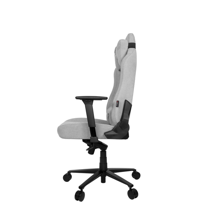 Arozzi - Vernazza Premium Soft Fabric Ergonomic Office/Gaming Chair - Light Grey_10
