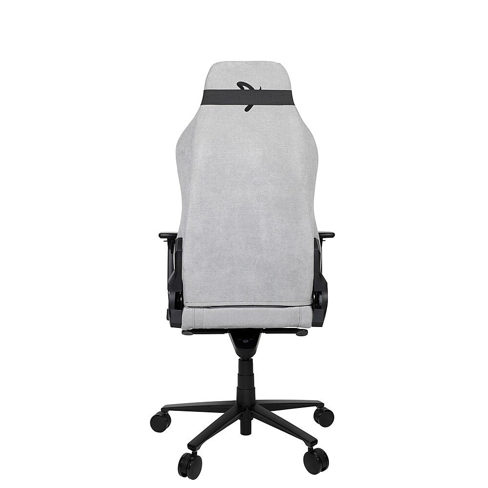 Arozzi - Vernazza Premium Soft Fabric Ergonomic Office/Gaming Chair - Light Grey_8