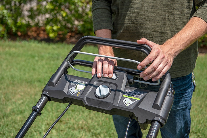 Greenworks - 21" 48-Volt (24V x 2) Self Propelled Cordless Walk Behind Lawn Mower (2 x 5.0Ah Batteries and Charger Included) - Green_2