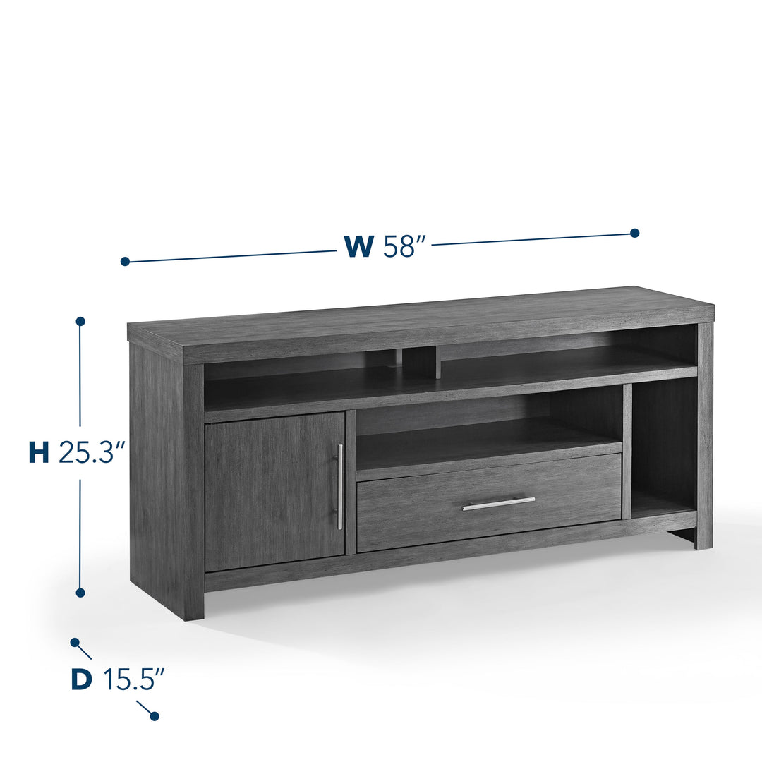 Insignia™ - Gaming TV Stand for Most TVs Up to 65" - Gray_4