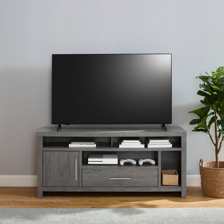Insignia™ - Gaming TV Stand for Most TVs Up to 65" - Gray_6