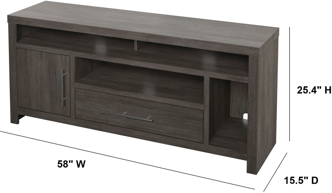 Insignia™ - Gaming TV Stand for Most TVs Up to 65" - Gray_2