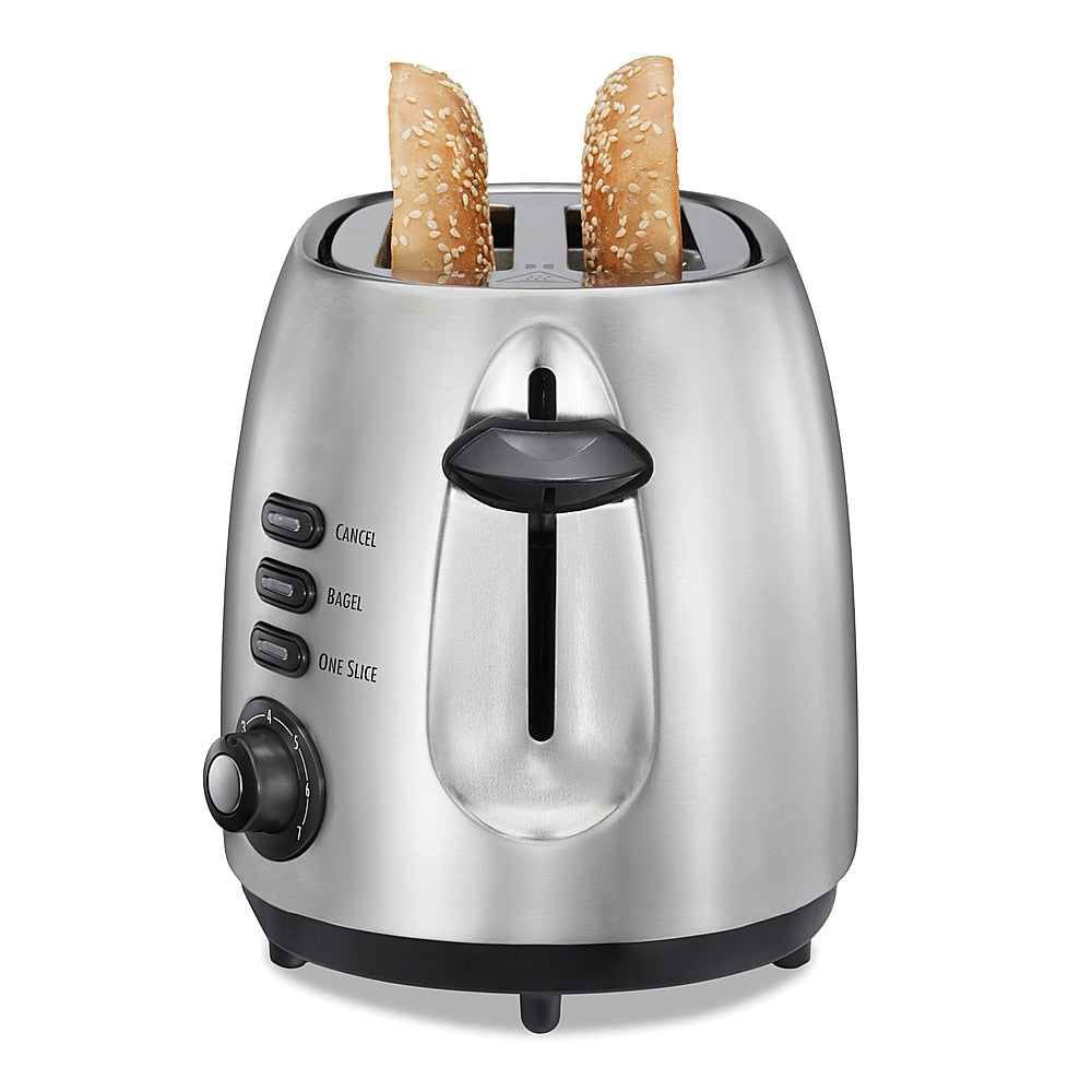 Hamilton Beach - Sure-Toast 2-Slice Wide-Slot Toaster with Toast Boost - STAINLESS STEEL_6