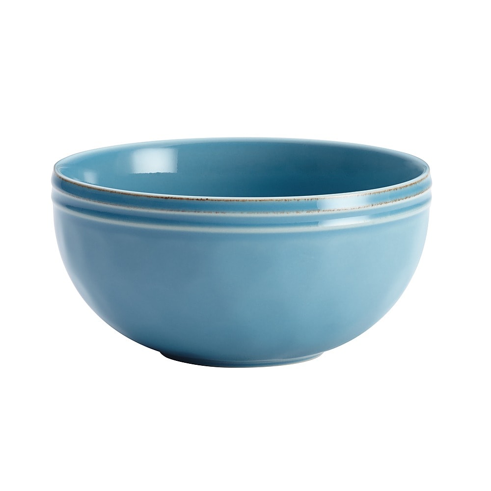 Rachael Ray - Cucina 16-Piece Ceramic Dinnerware Set - Agave Blue_7