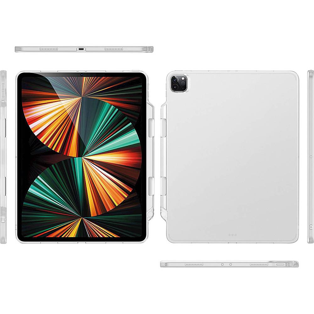 SaharaCase - Hybrid Flex Series Case for Apple iPad Pro 12.9" (5th Generation 2021) - Clear_6