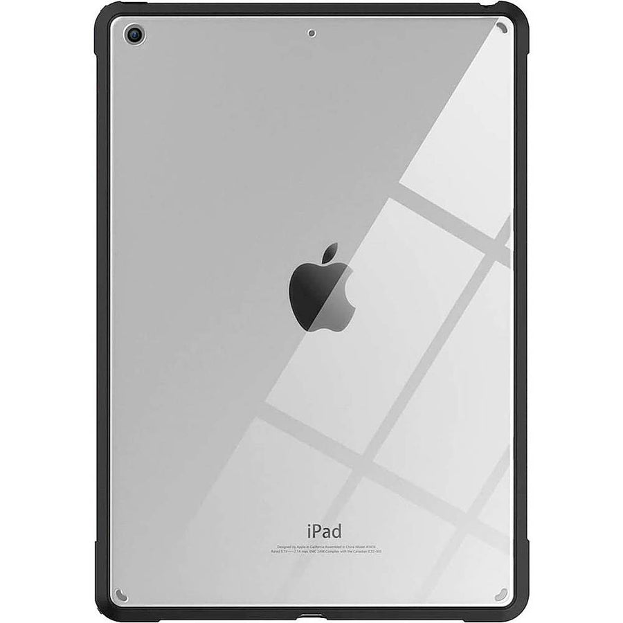 SaharaCase - Hybrid-Flex Hard Shell Case for Apple iPad 10.2" (9th Generation 2021) - Clear Black_0
