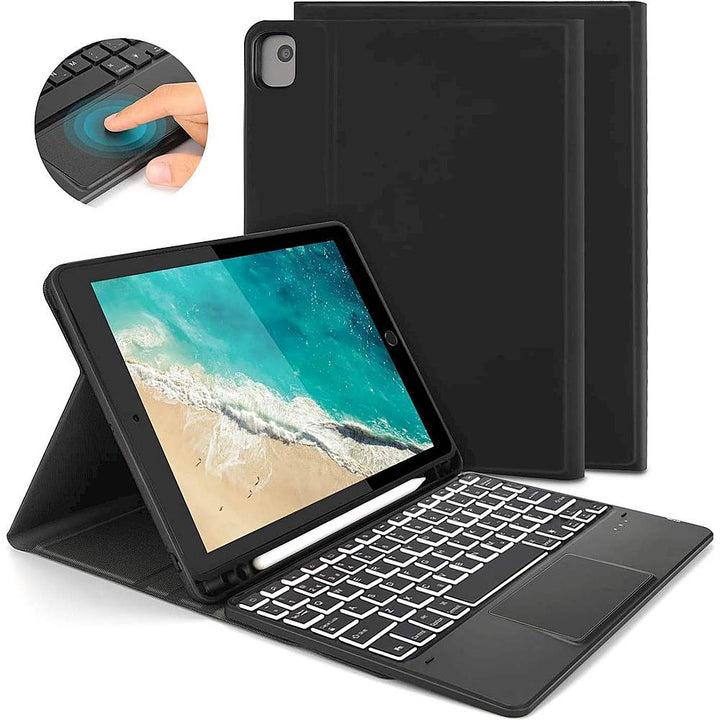 SaharaCase - Keyboard Case with Mouse Pad for Apple iPad 10.2" (9th Generation 2021) - Black_4