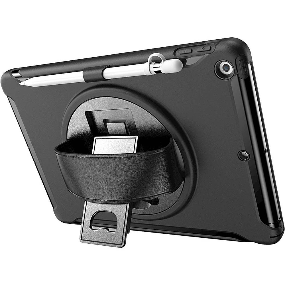 SaharaCase - Protection Hand Strap Series Case for Apple iPad 10.2" (9th Generation 2021) - Black_2