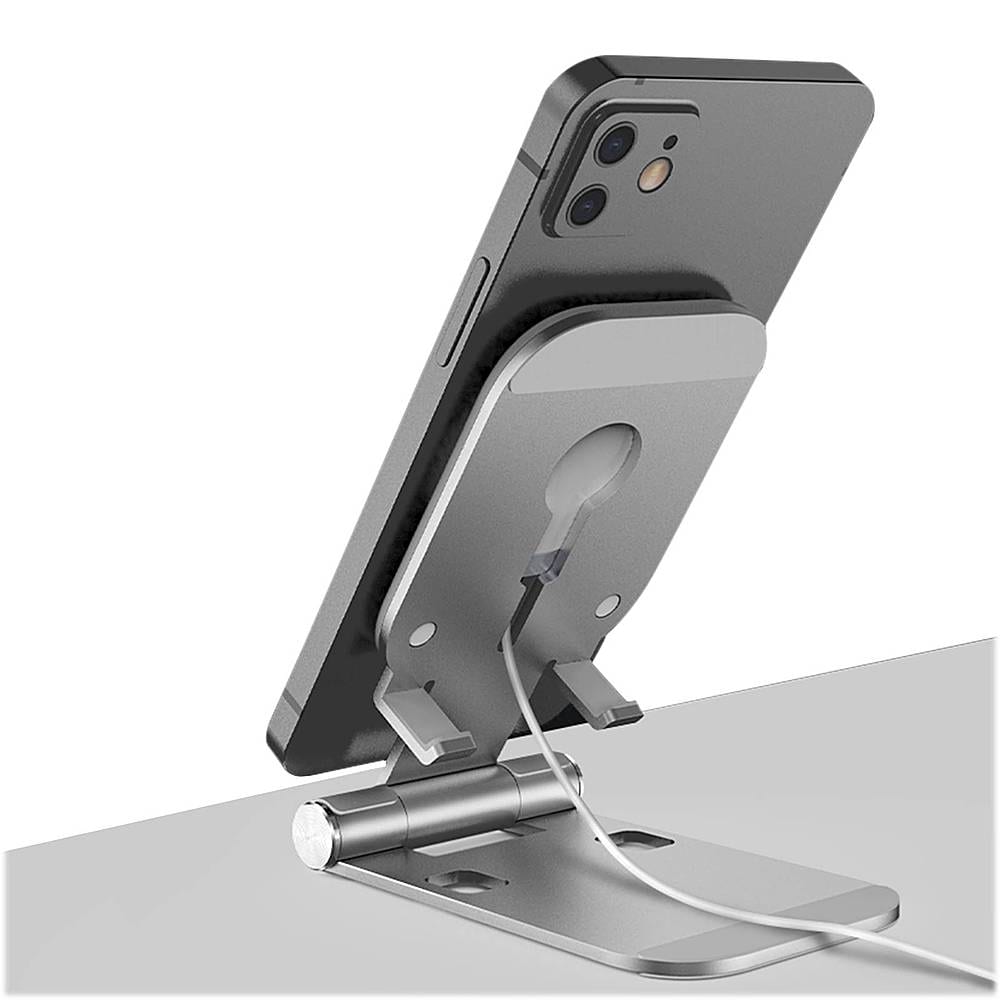 SaharaCase - Stand Compatible with MagSafe for Most Cell Phones - Silver_1