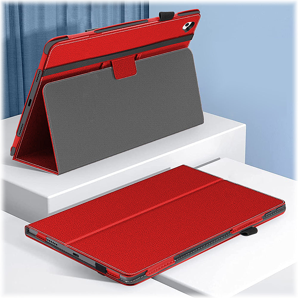 SaharaCase - Bi-Fold Folio Case for Apple iPad 10.2" (9th Generation 2021) - Red_3