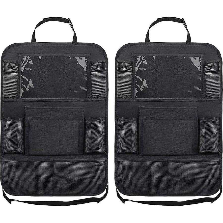 SaharaCase - Car Storage Bag for Most Cell Phones and Tablets (2-Pack) - Black_0