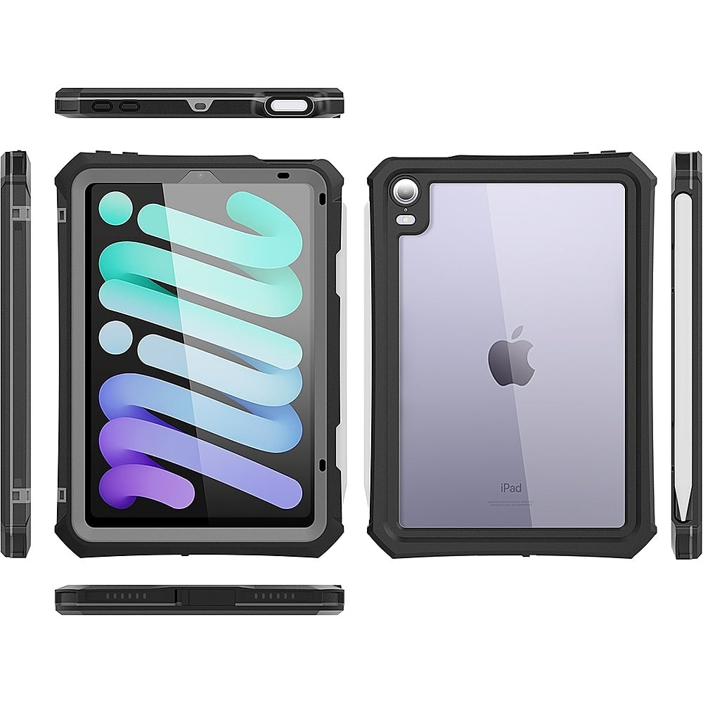 SaharaCase - Water-Resistant Case for Apple iPad Mini (6th Generation 2021) - Black_7