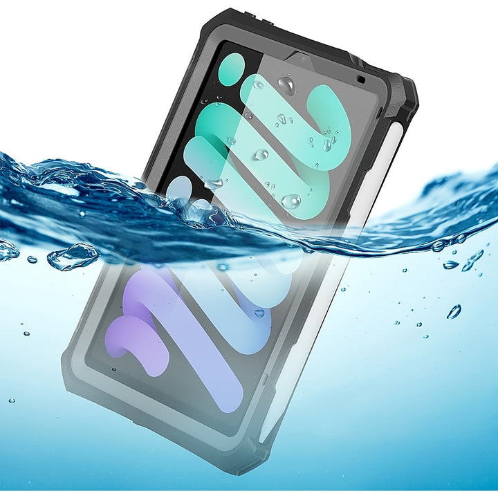 SaharaCase - Water-Resistant Case for Apple iPad Mini (6th Generation 2021) - Black_6