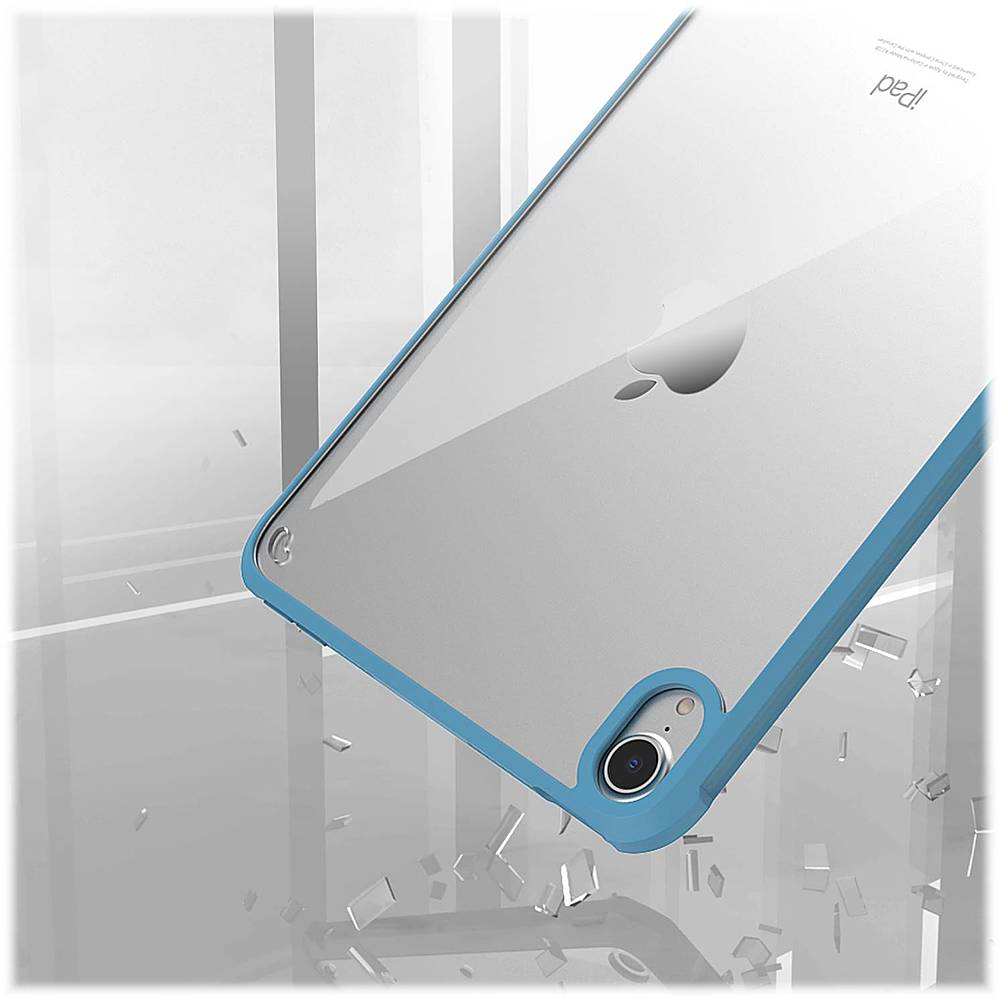 SaharaCase - Hybrid-Flex Series Case for Apple iPad mini (6th Generation 2021) - Clear Blue_3