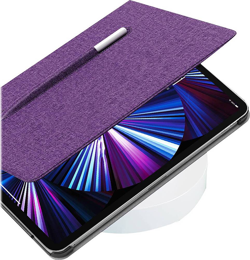 SaharaCase - Multi-Angle Folio Case for Apple iPad Pro 11" (3rd Generation 2021) - Purple_1