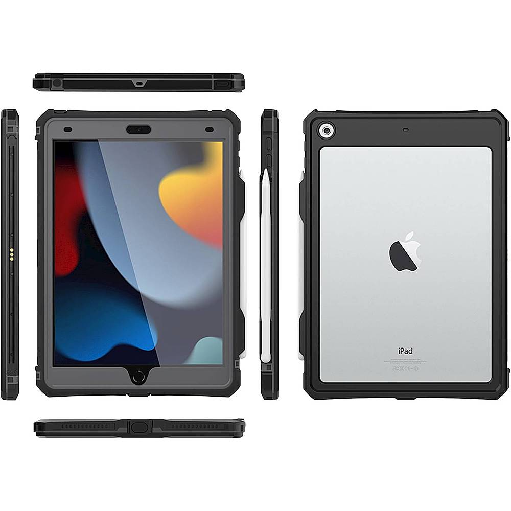 SaharaCase - Water-Resistant Case for Apple iPad 10.2" (9th Generation 2021) - Black_3