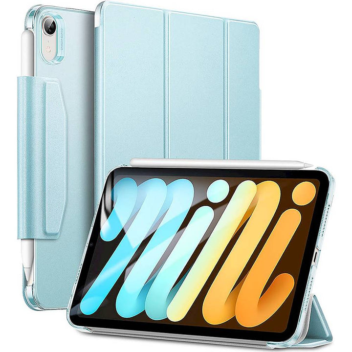SaharaCase - ESR Folio Case for Apple iPad mini (6th Generation 2021) - Aqua_5