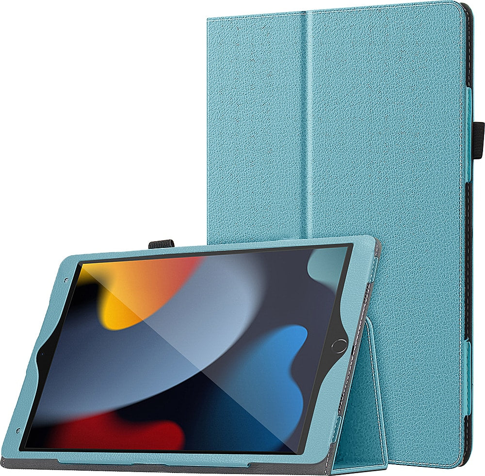 SaharaCase - Bi-Fold Folio Case for Apple iPad 10.2" (9th Generation 2021) - Aqua_6