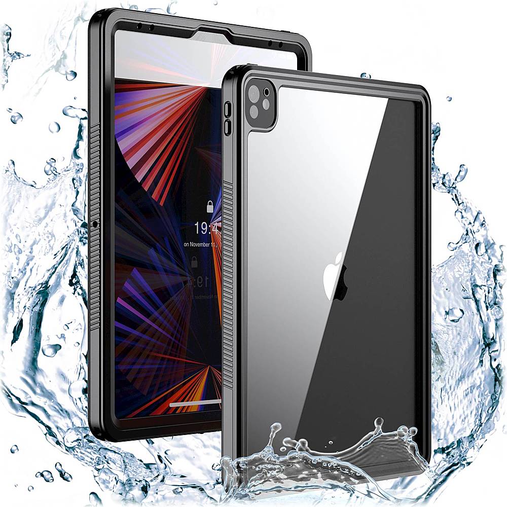 SaharaCase - Water-Resistant Case for Apple iPad Pro 12.9" (5th Generation 2021) - Black_5
