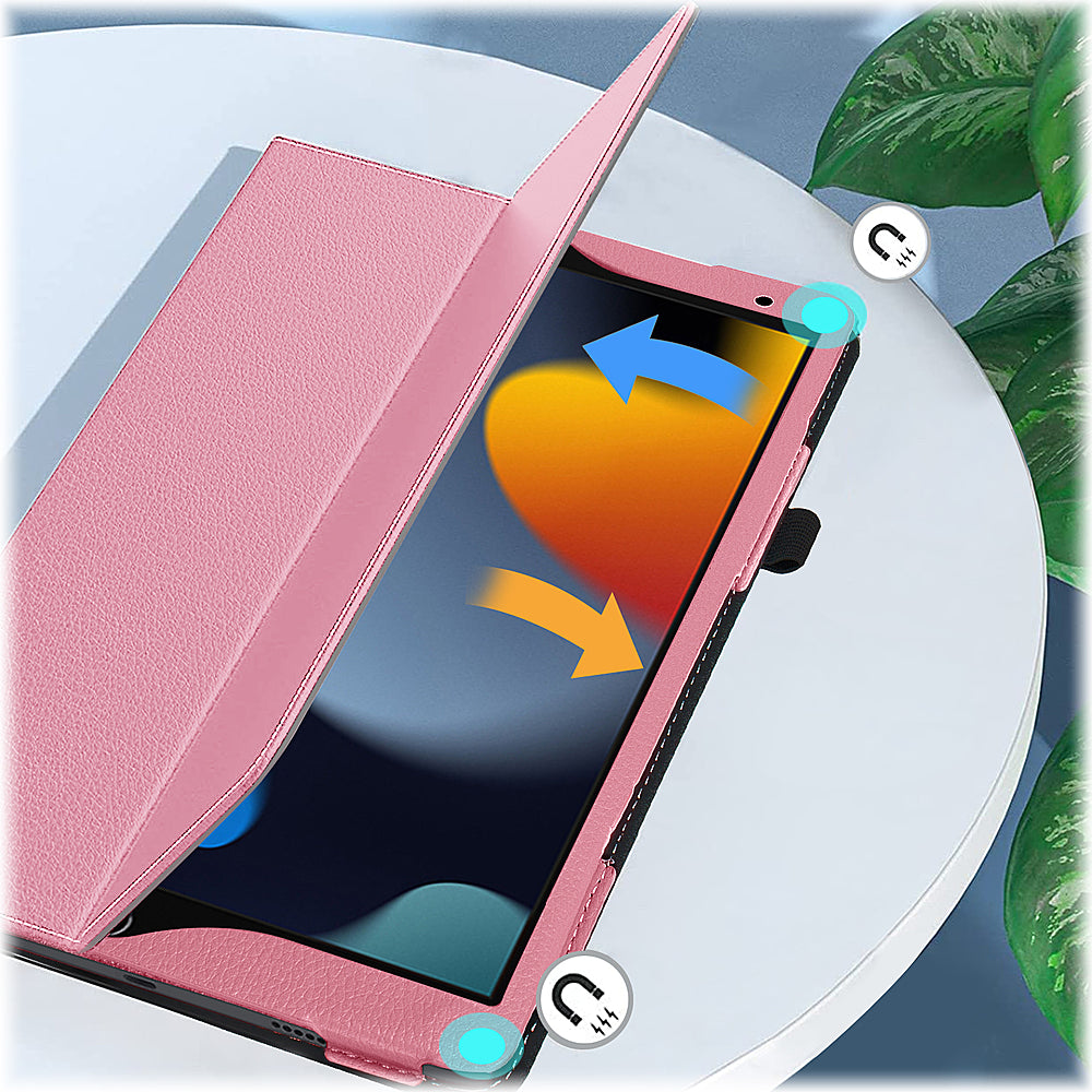 SaharaCase - Bi-Fold Folio Case for Apple iPad 10.2" (9th Generation 2021) - Pink_4