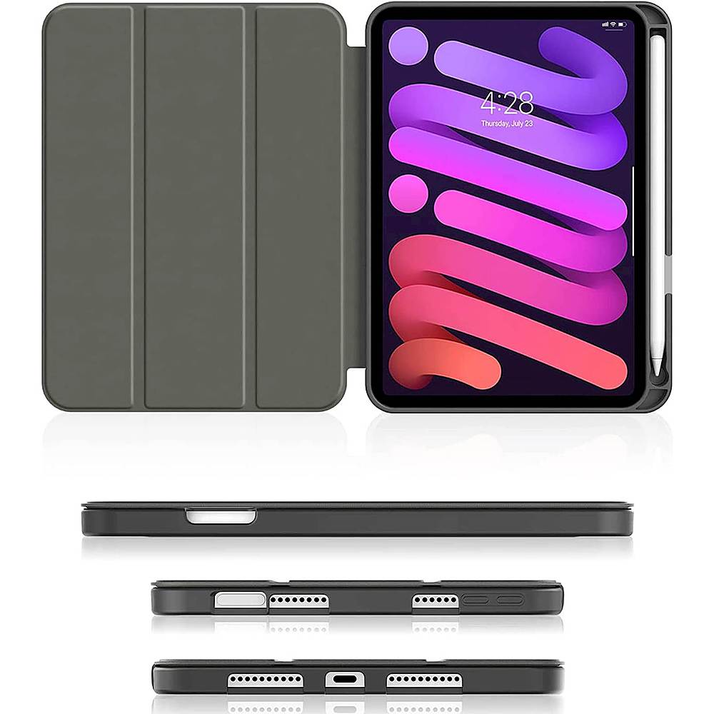 SaharaCase - Folio Case for Apple iPad mini (6th Generation 2021) - Purple Marble_3