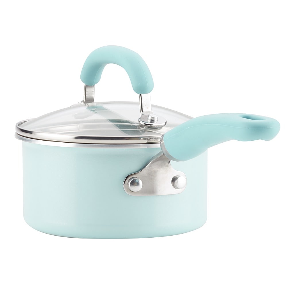 Rachael Ray - Create Delicious 13-Piece Cookware Set - Light Blue Shimmer_10