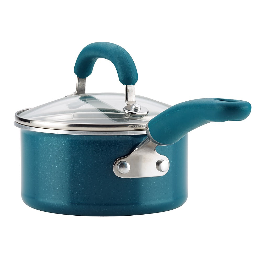 Rachael Ray - Create Delicious 13-Piece Cookware Set - Teal Shimmer_9