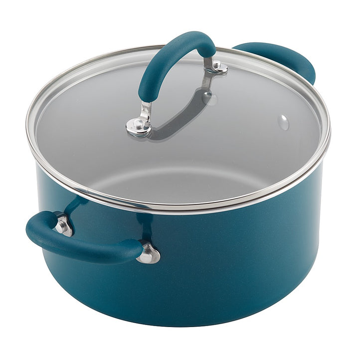 Rachael Ray - Create Delicious 13-Piece Cookware Set - Teal Shimmer_8