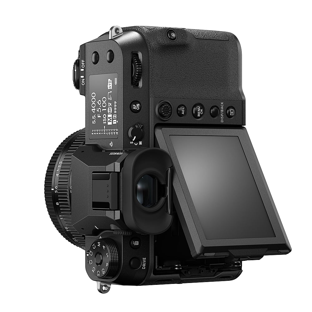 Fujifilm - GFX100S Mirrorless Camera Body Only - Black_6