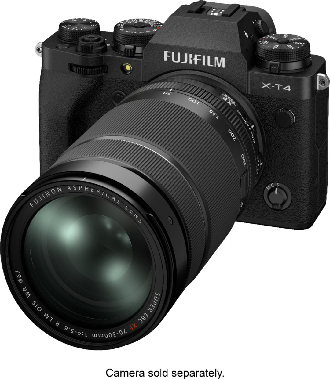 Fujifilm - XF70-300mmF4-5.6 R LM OIS WR Lens - Black_4
