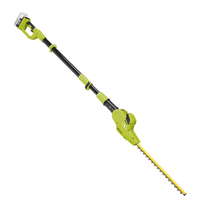 Sun Joe - 24V-PHT17-LTE 24-Volt iON+ Cordless Pole Hedge Trimmer Kit | 17-Inch | W/ 2.0-Ah Battery and Charger - Green_7